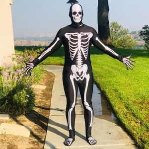 Halloween Costume Skeleton Men